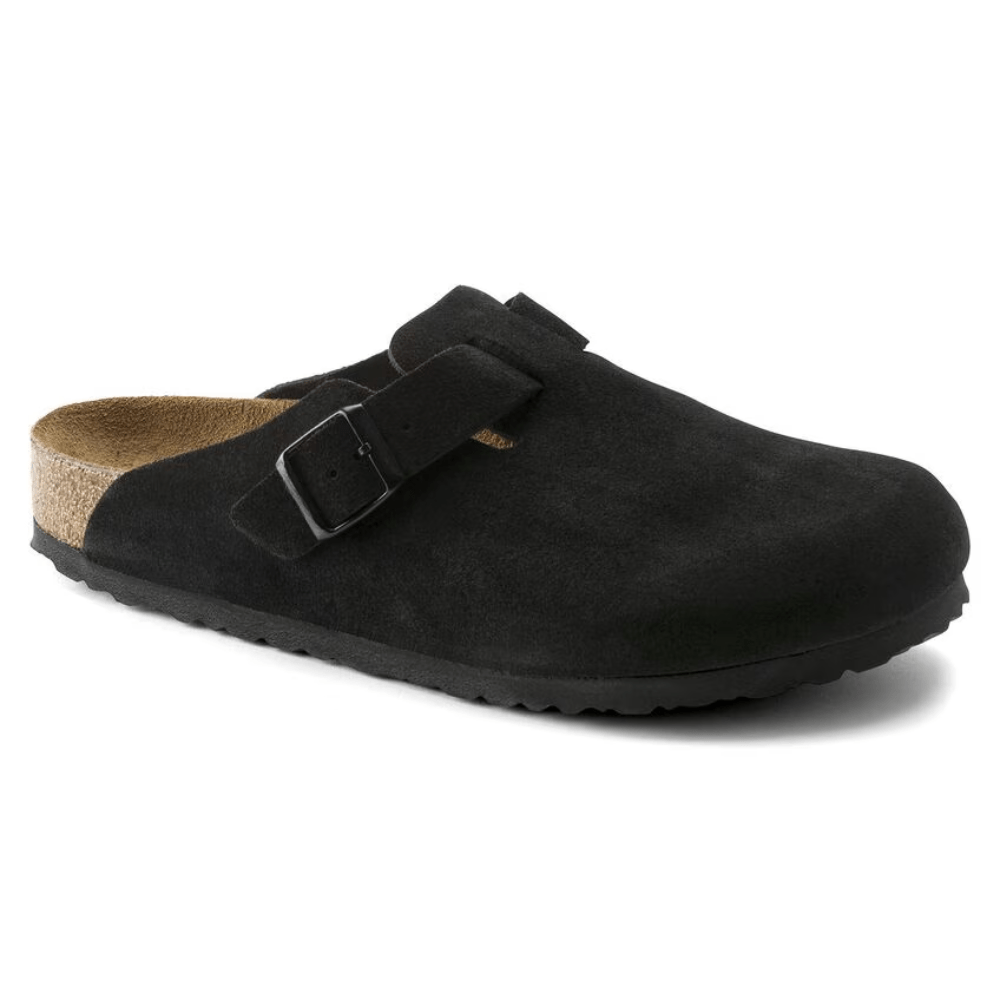 Boston Suede Taupe – Soft Footbed - MORVAN