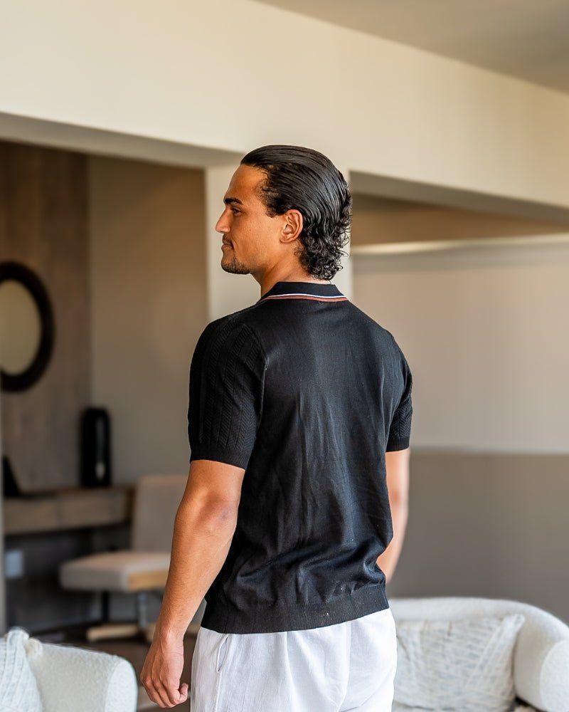 The Ashford Knitted Polo - MORVAN