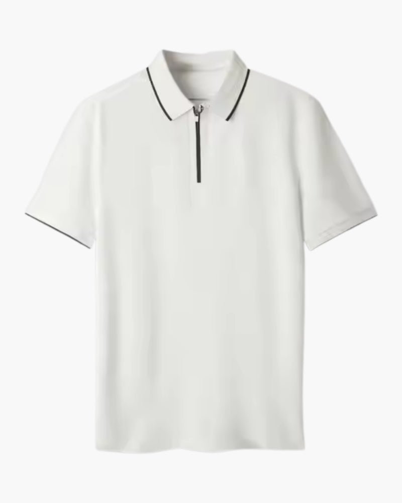 The Ridgeway Zip Polo - MORVAN