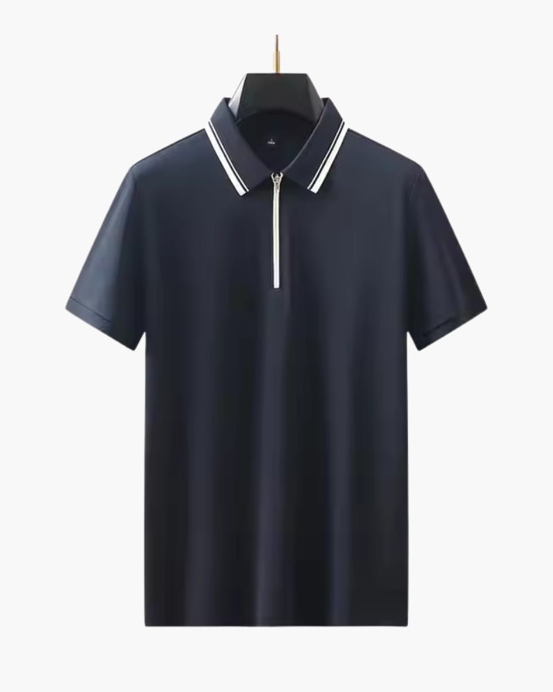 The Ridgeway Zip Polo - MORVAN