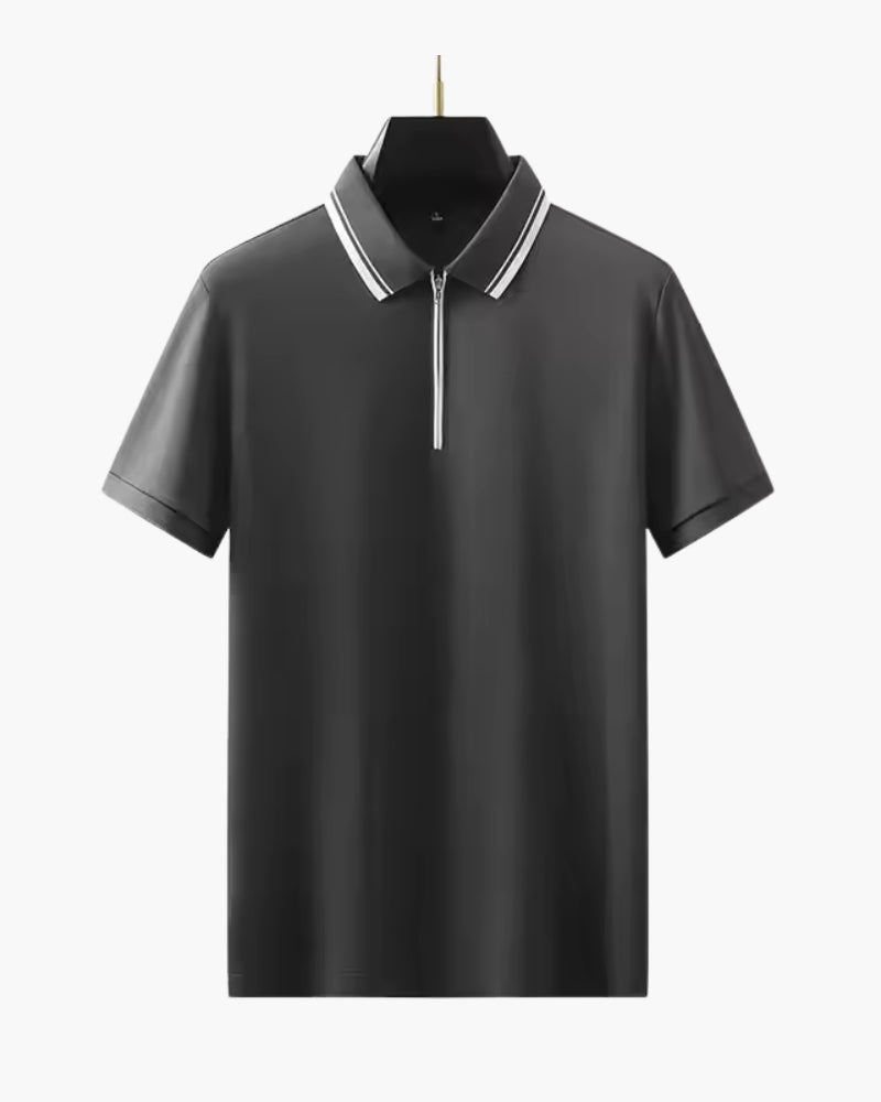 The Ridgeway Zip Polo - MORVAN